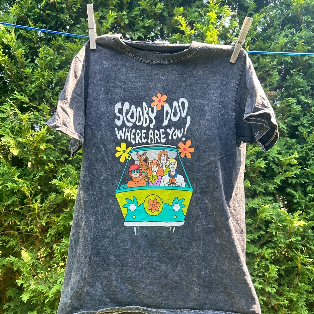 Simons Scooby-Doo Graphic Kids T-Shirt - Gray